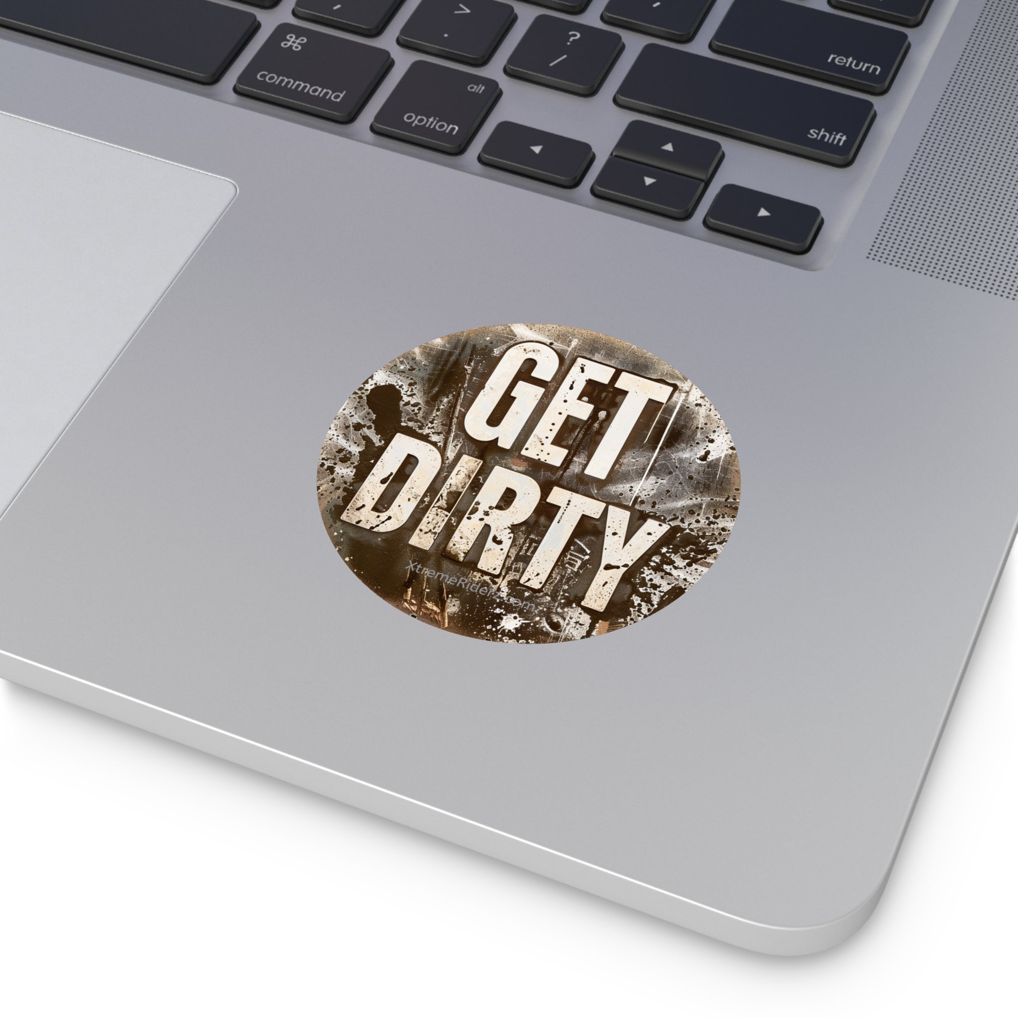 Get Dirty ATV- Xtreme Riderz - Round Vinyl Sticker